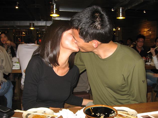 kissing in a restaurant.jpg
