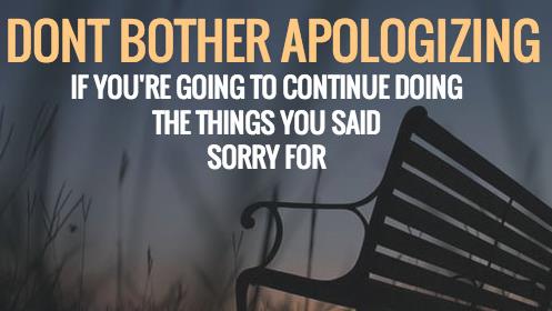 4 Ways To Measure The Sincerity Of An Apology