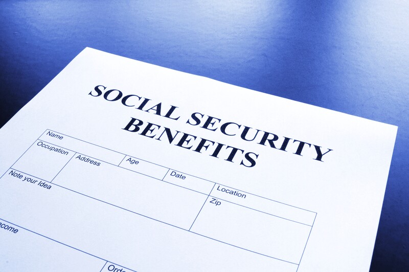 picture of social security application